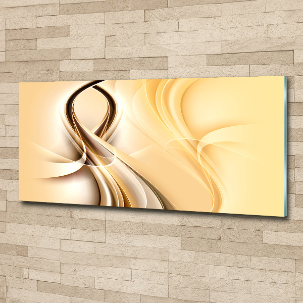 Quadro vetro acrilico Onde astratte