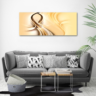 Quadro vetro acrilico Onde astratte