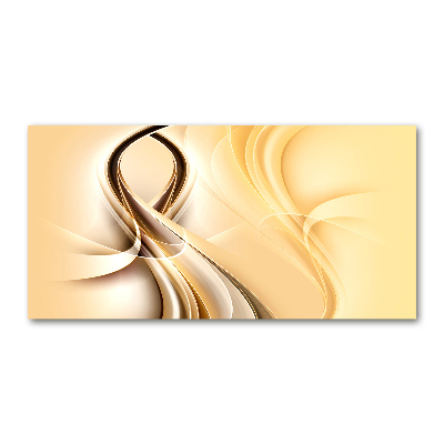 Quadro vetro acrilico Onde astratte