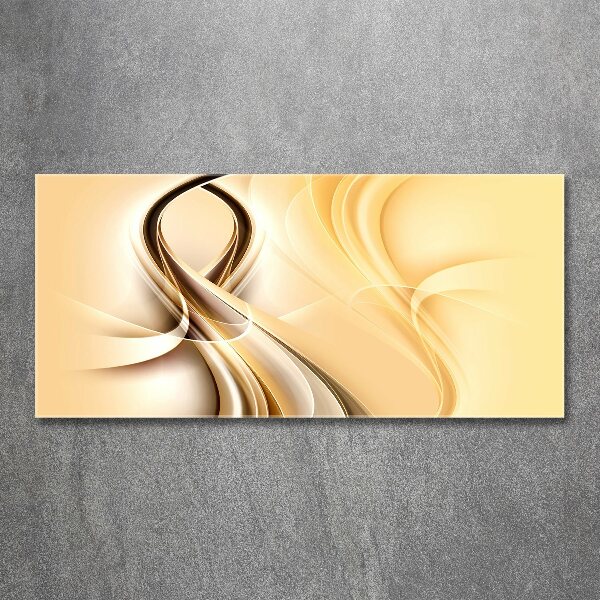 Quadro vetro acrilico Onde astratte