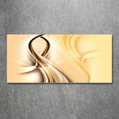 Quadro vetro acrilico Onde astratte