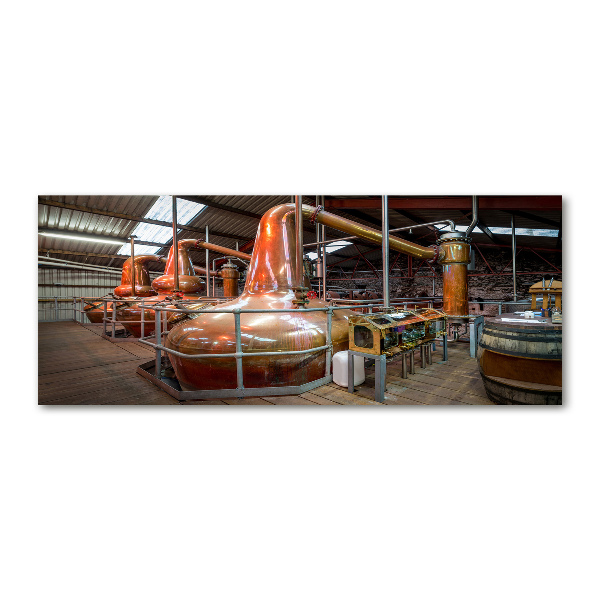 Quadro su vetro acrilico Birrificio