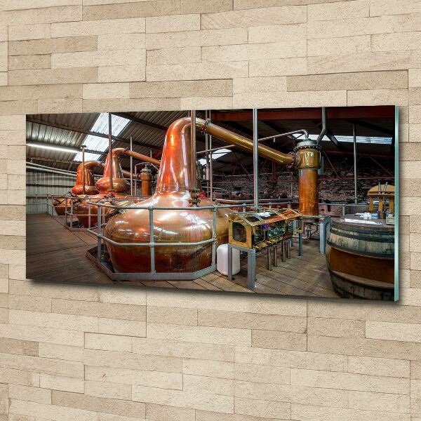 Quadro su vetro acrilico Birrificio