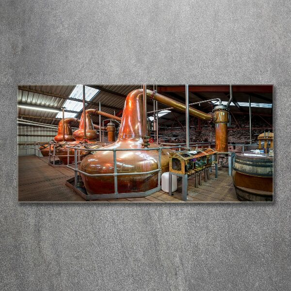 Quadro su vetro acrilico Birrificio