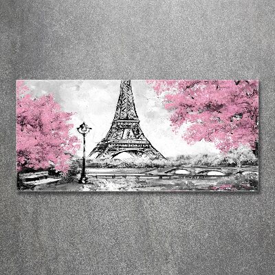 Quadro in vetro acrilico Torre Eiffel Parigi