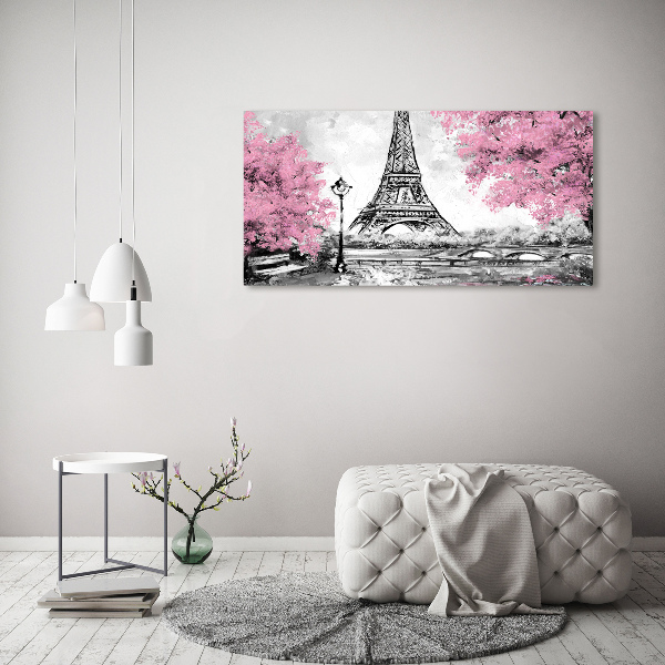 Quadro in vetro acrilico Torre Eiffel Parigi