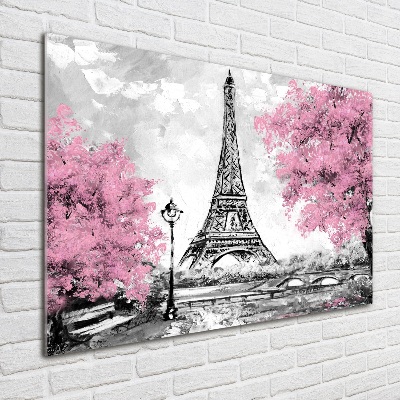 Quadro in vetro acrilico Torre Eiffel Parigi