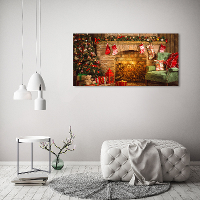 Quadro su vetro acrilico Decorazioni natalizie