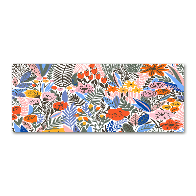 Quadro vetro acrilico Motivo floreale