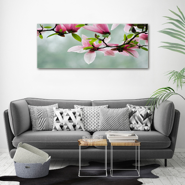 Quadro in vetro acrilico Magnolia