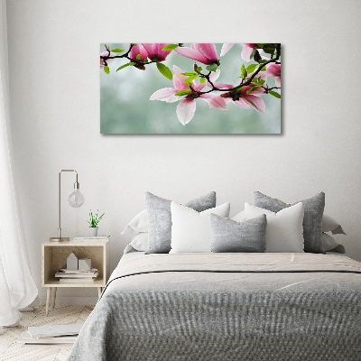 Quadro in vetro acrilico Magnolia