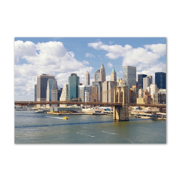 Quadro vetro acrilico Manhattan, New York