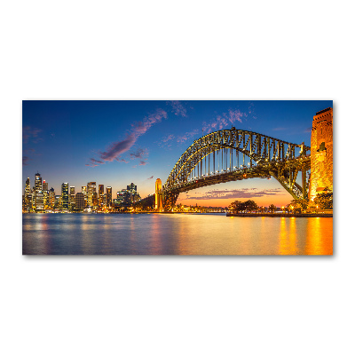Quadro vetro acrilico Skyline di Sydney