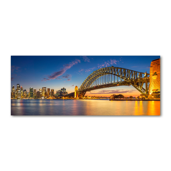 Quadro vetro acrilico Skyline di Sydney