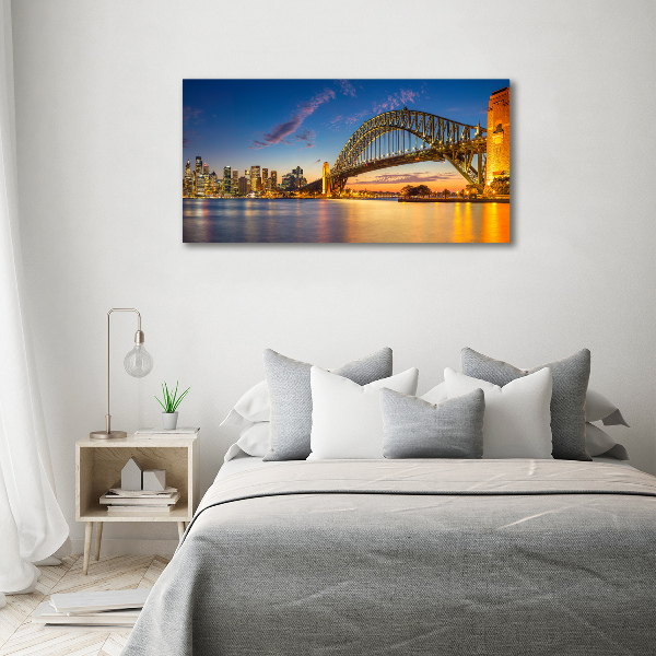 Quadro vetro acrilico Skyline di Sydney