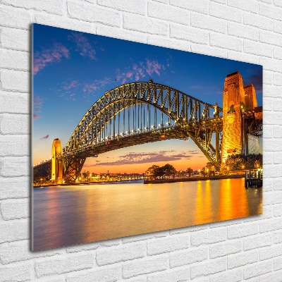 Quadro vetro acrilico Skyline di Sydney