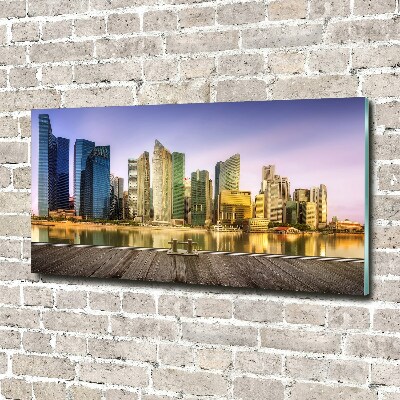Quadro su vetro acrilico Singapore