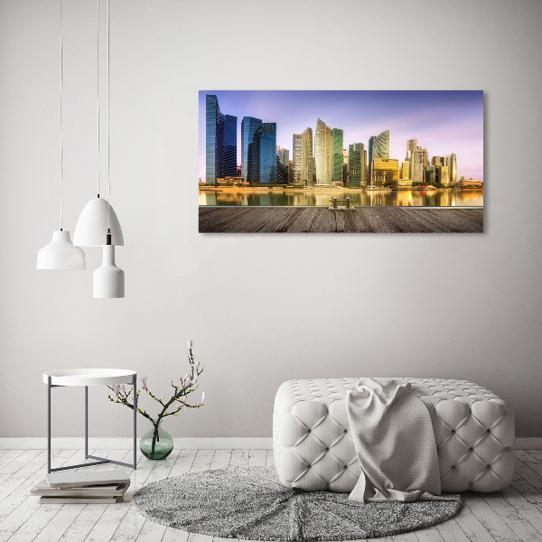 Quadro su vetro acrilico Singapore