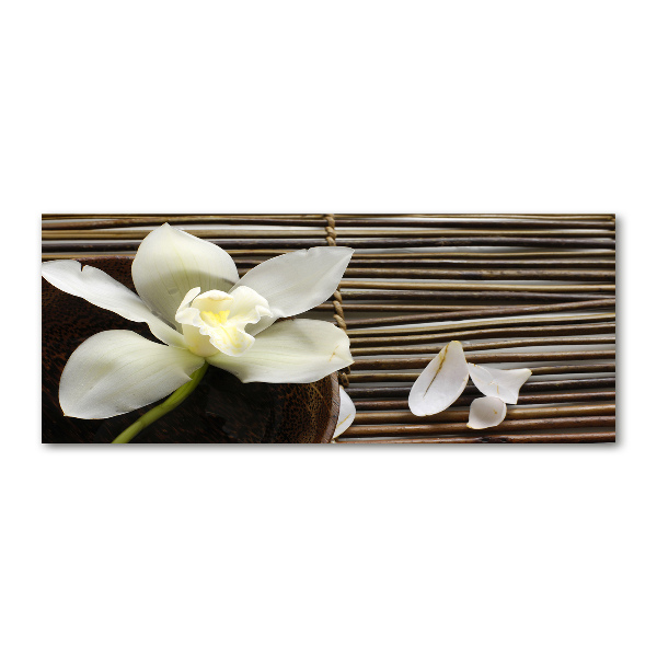 Quadro su vetro acrilico Orchidea