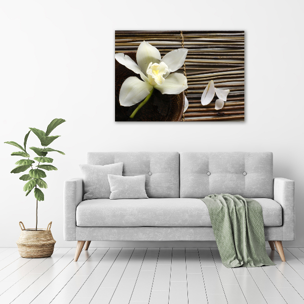 Quadro su vetro acrilico Orchidea
