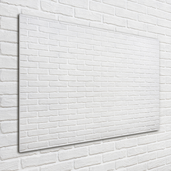 Quadro in vetro acrilico Muro di mattoni