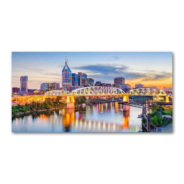 Quadro su vetro acrilico Ponte del Tennessee, USA