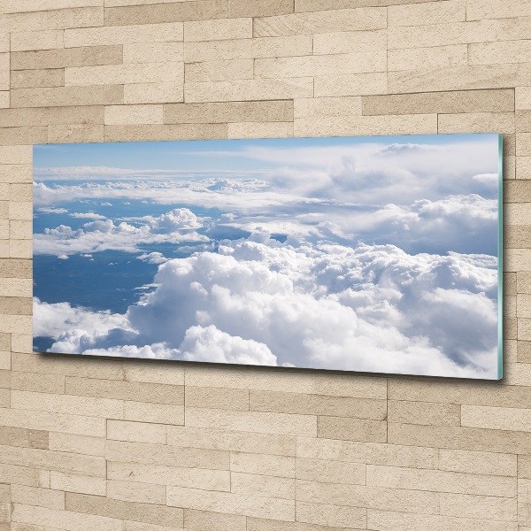 Quadro su vetro acrilico Vista dall'aereo