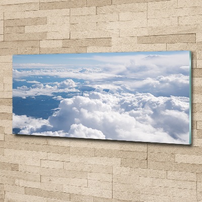 Quadro su vetro acrilico Vista dall'aereo