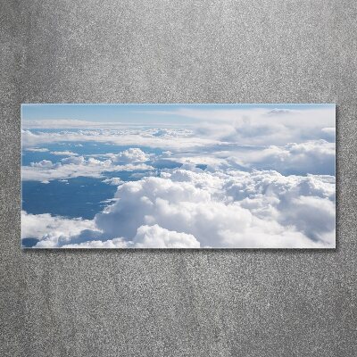 Quadro su vetro acrilico Vista dall'aereo