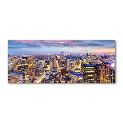 Quadro vetro acrilico New York