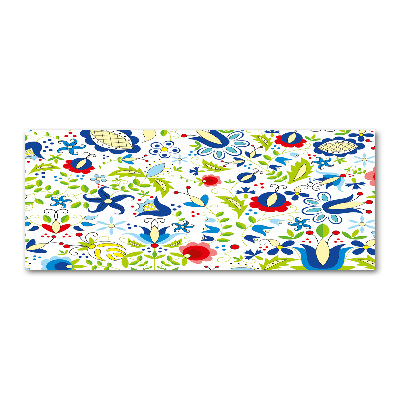 Quadro in vetro acrilico Modello etnico