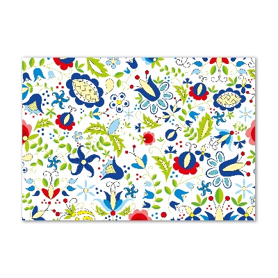 Quadro in vetro acrilico Modello etnico