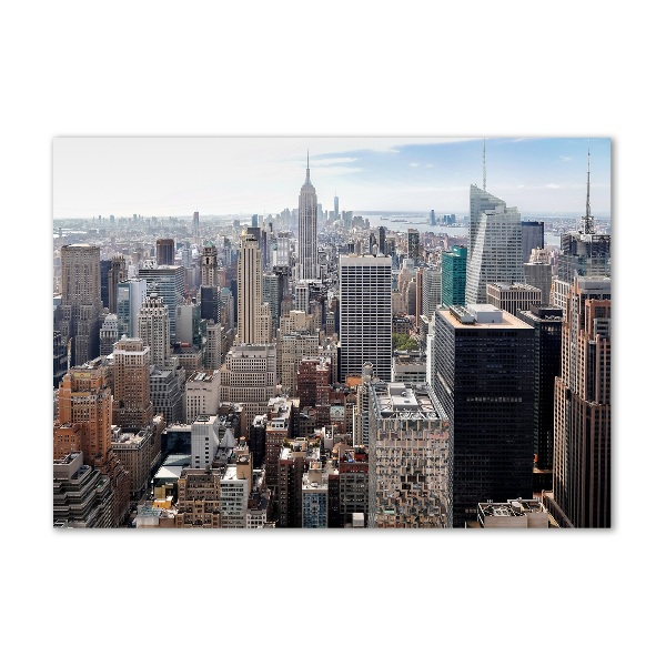 Quadro in vetro acrilico New York