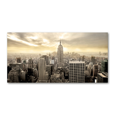 Quadro vetro acrilico Manhattan, New York