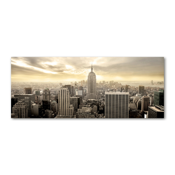 Quadro vetro acrilico Manhattan, New York