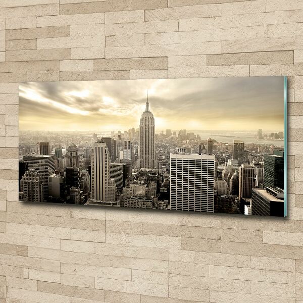 Quadro vetro acrilico Manhattan, New York