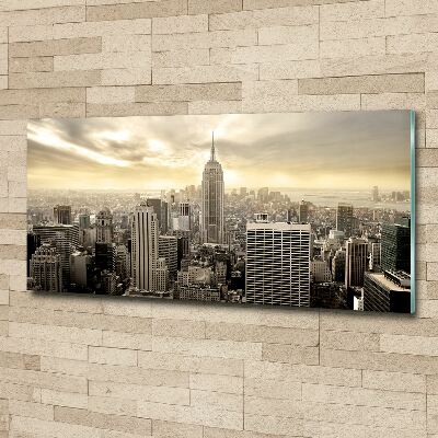 Quadro vetro acrilico Manhattan, New York