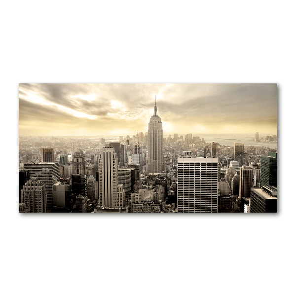 Quadro vetro acrilico Manhattan, New York