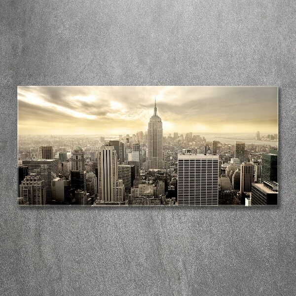 Quadro vetro acrilico Manhattan, New York