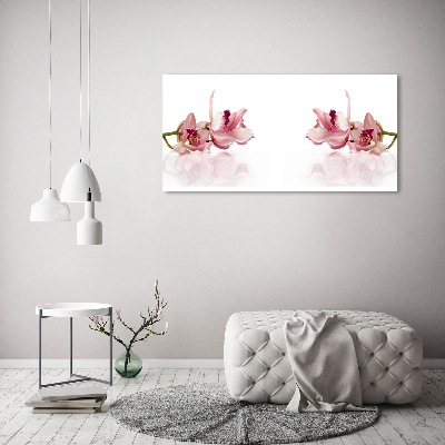 Quadro su vetro acrilico Orchidea