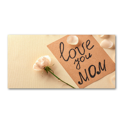 Quadro su vetro acrilico Festa della mamma