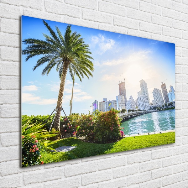 Quadro in vetro acrilico Miami, USA