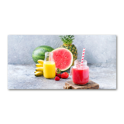 Quadro su vetro acrilico Cocktail di frutta