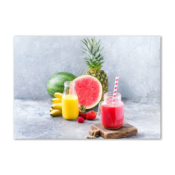 Quadro su vetro acrilico Cocktail di frutta