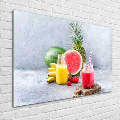Quadro su vetro acrilico Cocktail di frutta