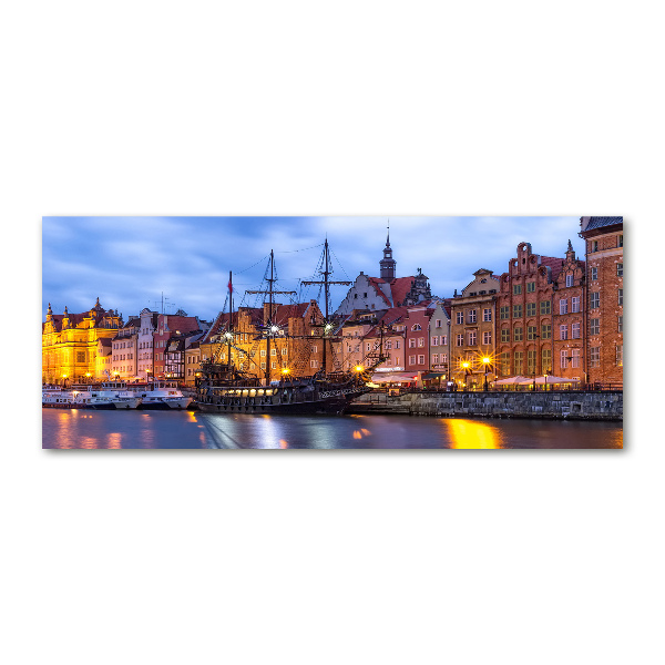 Quadro su vetro acrilico Danzica, Polonia