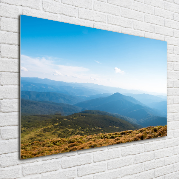 Quadro su vetro acrilico Parco nazionale dei Tatra