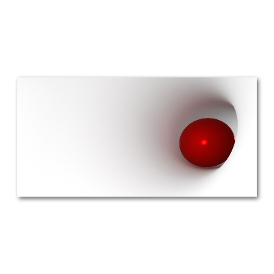 Quadro in vetro acrilico Sfera astratta