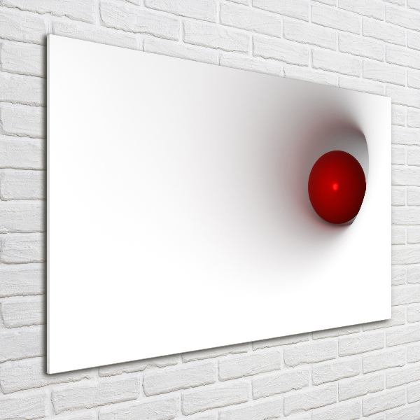 Quadro in vetro acrilico Sfera astratta