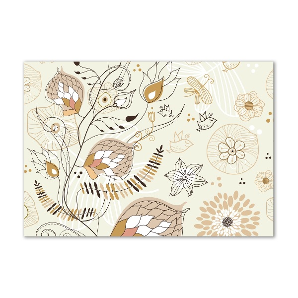 Quadro in vetro acrilico Ornamenti